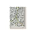 thumbnail image 4 of Historic Map - East Midlands England - Bartholomew 1892 - 23 x 30.40 - Vintage Wall Art, 4 of 5