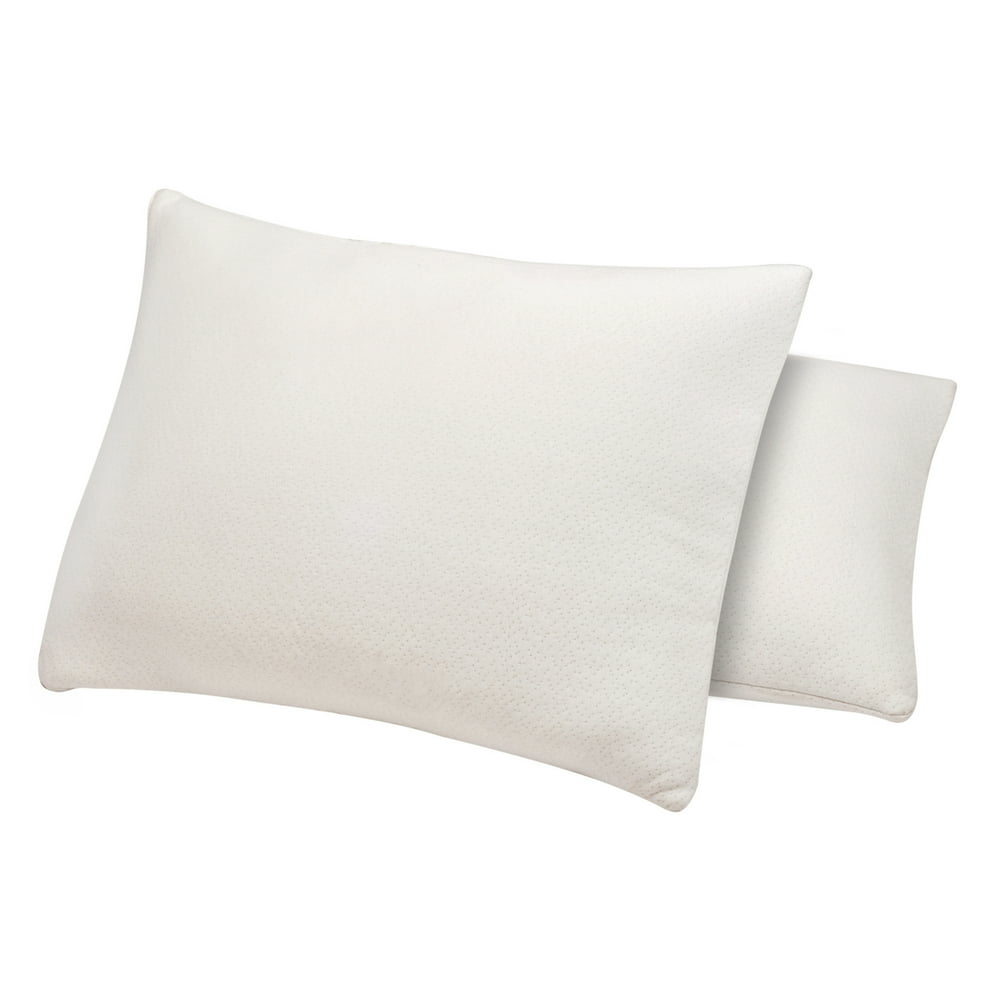 Shredded Memory Foam Bed Pillows 2Pack Clustered Hypoallergenic