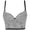 Black, variant on Women Glitter Diamond for Rhinestone Push Up Bra Bustier Underwire Padded Spaghetti Strap Camisole Sexy Punk Corset Crop