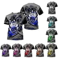 thumbnail image 3 of Custom Name Bowling Shirt for Men, 3D Bowling Shirts, Short Sleeve Shirts for Team Bowling (Green, M), 3 of 10