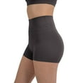 thumbnail image 5 of YITTY Active Women's UltraLuxe High Waist Biker Shorts – 3''/6'' Squat Proof, Tummy Control, Compression, Onyx, XXL/1X, 3", 5 of 7