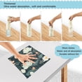 thumbnail image 4 of Qxltty White Lotus Flower Kitchen Towels Set of 6 Ultra Soft Absorbent Quick Drying Dish Cloths 11 x 11in, 4 of 9