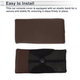 thumbnail image 7 of Unique Bargains Car Center Console Cover Car Armrest Cover 12.6"x6.3"x1.97" Dark Brown Nappa Leather, Memory Foam, 7 of 7