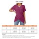 thumbnail image 4 of Blusa delgada con frente cruzado, blusa con frente cruzado de manga corta de color liso para mujer y niña, 4 of 7
