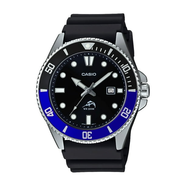 Reloj Casio WR Marlin ANA MDV 106B 1A1VCF Casio Marlin MDV 106B 1A1VCF Walmart en linea