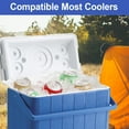 Coleman Cooler Repair Kit 4 Pack ABS Plastic Hinges & Stainless Steel Screws Compatible with