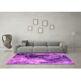 thumbnail image 3 of Ahgly Company Indoor Square Oriental Pink Industrial Area Rugs, 8' Square, 3 of 4