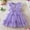 Purple#2, variant on New trending & for spring GaThRRgYP Women's Classic A-Line Short Sleeve Dress,Girls Spring New Leaf Sleeveless Lovely Princess Skirt Cotton Gauze Dress
