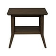 thumbnail image 2 of Ventura Blvd Brun Foncé Table d'Appoint Rectangulaire, 2 of 5