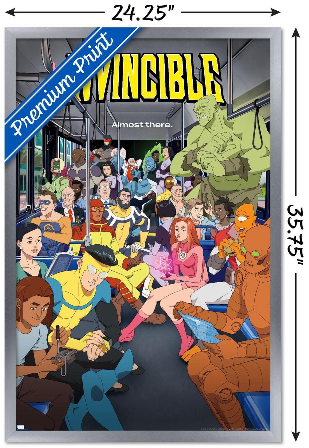 Invincible: Season 2 - Bus One Sheet Wall Poster