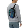 thumbnail image 7 of Lsque Scooby-Doo Pattern Chest Package – Foldable Waterproof Chest Bag with Adjustable Shoulder Strap, Double Zipper Compartments & D-Buckle Design, 7 of 7