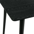 thumbnail image 4 of Westmont 59" Rectangular Dining Table in Black Wood, 4 of 5