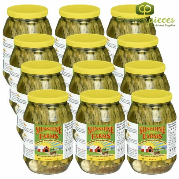 Sunshine Farms Zesty Pickled Asparagus 1L/33.81oz