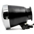 thumbnail image 4 of Krator 4.25" Mini Headlight w/ High Low Beam Lights LED Bulb Black w/ Chrome Housing, 4 of 8