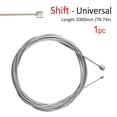 thumbnail image 1 of 1~10pcs Bike Inner Wire MRB Brake Gear Shifter Cable Wire Bicycle Brake Shifting Derilleur Inner line Replaceable Cable Wire 2M,Shift-1pc, 1 of 5