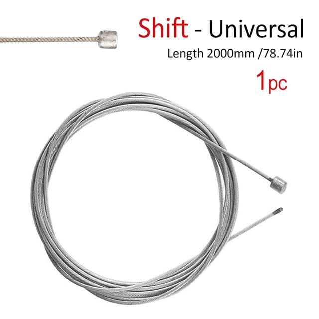 1~10pcs Bike Inner Wire MRB Brake Gear Shifter Cable Wire Bicycle Brake Shifting Derilleur Inner line Replaceable Cable Wire 2M,Shift-1pc