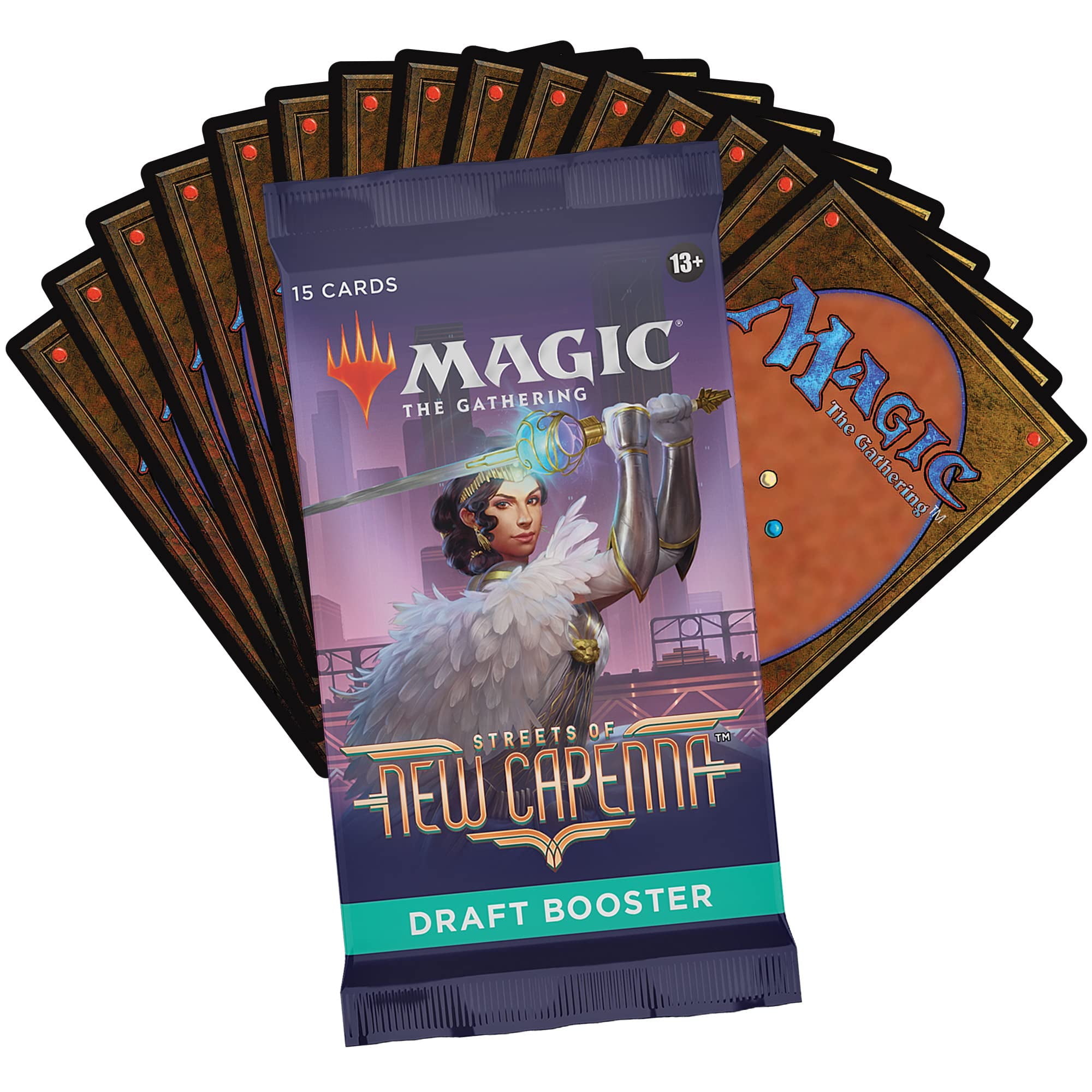 MTG Magic Set: Streets of New Capenna Draft Booster Box with Cards -  Walmart.com