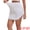 White, variant on Women's Curved Slit Lined Lace Trim Half Slip Underskirt S White