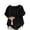 Black#a, variant on Fmbrln Linen Shirts for Women Plus Size Summer Short Sleeve Crew Neck Button Cute Print Tops Casual Loose Lightweight Blouses