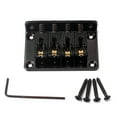 thumbnail image 3 of braveheart Single Bridge Iron Metal Structure Upgraded Fittings Pull Strings Board Whammy Bar Replaced Part Guitar Gear Neck Joint Plate 1Set, 3 of 6
