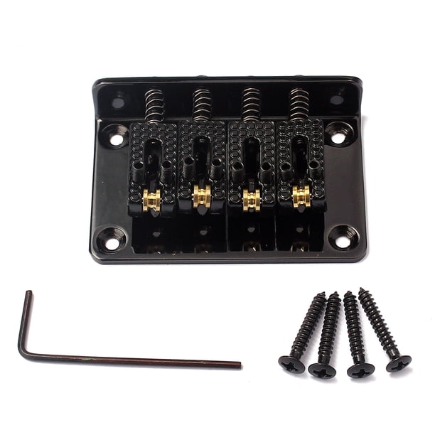 Wosthever Accesorios para instrumentos de hierro y zinc de un solo puente, tornillos, estructura metálica, herramienta instalada, trémolo, Type2