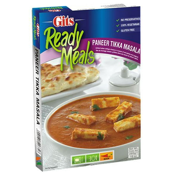 Gits Paneer Tikka Masala Ready Meals, 285 g
