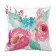 thumbnail image 1 of Emvency Funda De Almohada Con Diseño De Flores, Acuarela, Peonías, Rosa, Turquesa, Verano, Funda De Almohada Decorativa Para Decoración Del Hogar, Funda De Almohada Cuadrada De 20.0 X 20.0 In, 1 of 1