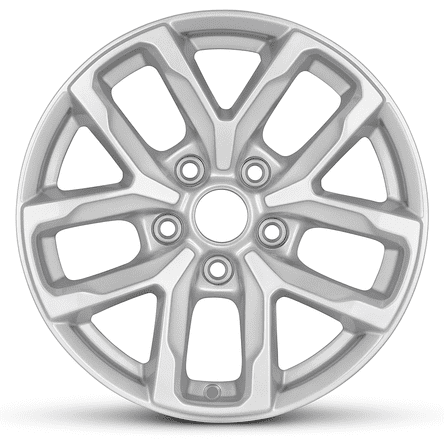 For 2022-2023 Jeep Gladiator 17 Inch Painted Silver Alloy - Genuine OEM Take-Off Rim - Road Ready Truck Wheel