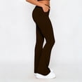 thumbnail image 5 of Lmueinov Flare Leggings for Women Fold Over High Waist Bootcut Yoga Pants with Pocket Slim Fit Soft Stretchy Lounge Trousers Daily Workout Casual Wear, 5 of 8