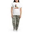 thumbnail image 4 of CafePress - Christmas Pug Dog Pajamas - Women's Short Sleeve Print T-Shirt and Pants Light Cotton Pajama Set, 4 of 7