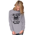 thumbnail image 4 of In God We Trust Christian Patriotic Long Sleeve TShirt Men Women Brisco Brands S, 4 of 6