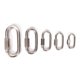 thumbnail image 2 of 2021 Stainless Steel Screw Lock Climbing Gear Carabiner Quick Links Safety Snap Hook 1pc He Qiyong unisex, 2 of 2