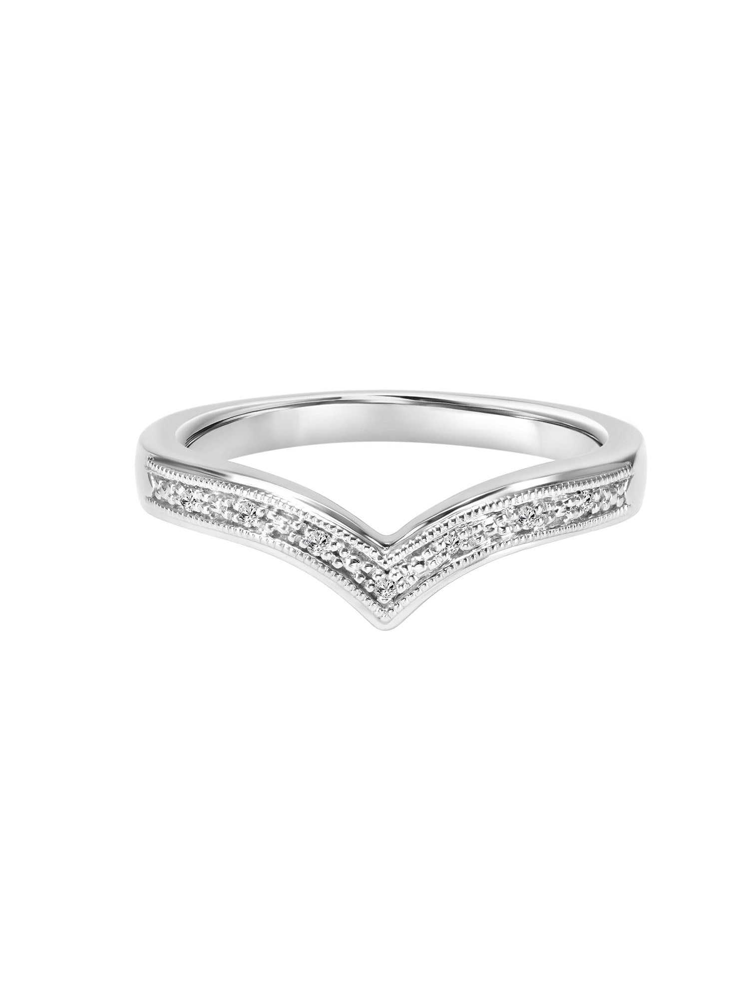 Keepsake 1/5 Carat T.W. Diamond Halo Marquise-Shape 2-Piece Bridal Set in Sterling Silver