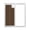Dark Brown, variant on Vintage Rattan Window Privacy Film, Minimalist Abstract Wicker Texture Brown Static Cling UV Sun Blocking Tint Film Heat Control Windows Films for Bedroom Bathroom, Window Stickers 29.5"x78.7"