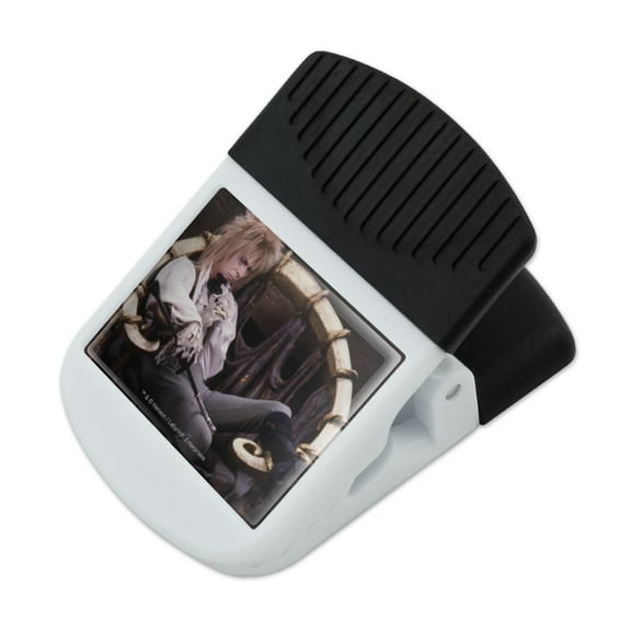 Goblin King Jareth From The Labyrinth Sitting On Throne David Bowie Refrigerator Fridge Magnet Magnetic Hanging Hook Note Snack Clip