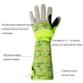 thumbnail image 4 of Guantes de jardinería para mujer con estampado largo, guantes para cortar rosas resistentes a las puñaladas, protección del antebrazo Adepaton Botas y Guantes, 4 of 5