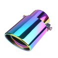 thumbnail image 1 of 63mm Stainless Steel Exhaust Tip Automatic Vent Pipe Straight Through Design Car Accessory Upgrade, 1 of 4