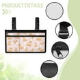 thumbnail image 4 of Jiueut Heart Cat Wheelchair Armrest Side Hanging Storage Bag Wheelchair Pouch Back Pocket for Women Outdoor Chair Armrest Storage Organizer Hanging Bag Wheelchair Bags, 4 of 6