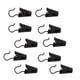 thumbnail image 2 of Clips Deslizando Instalación Accesorios Complimentos Negro Gloria Clips de cortina con gancho, 2 of 9
