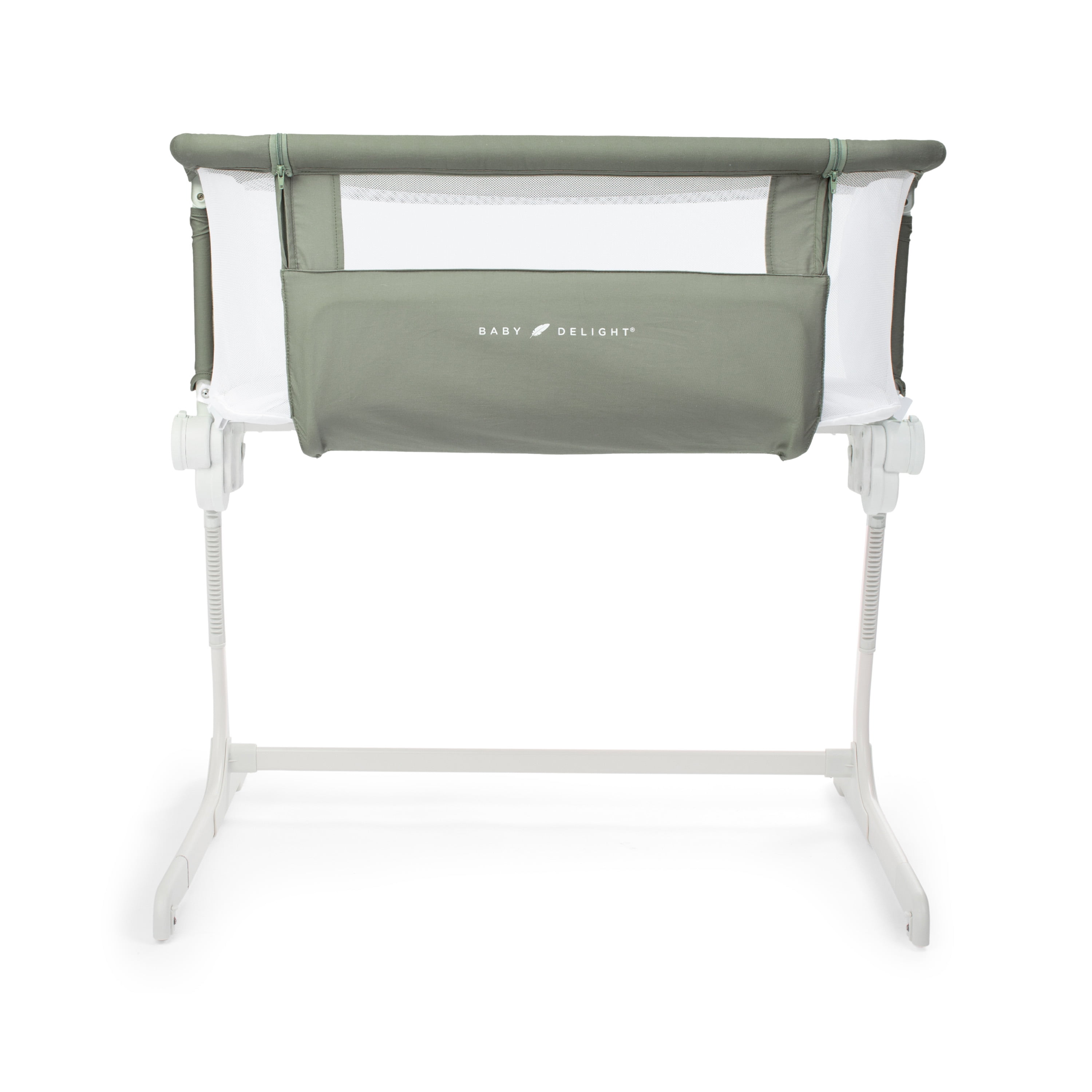 Baby Delight Beside Me Dreamer Organic Bedside Sleeper and Bassinet for Infants, Sage