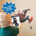 thumbnail image 4 of Wall Palz Marvel Miles Morales Wall Decal - Marvel Wall Decals with 3D Augmented Reality Interaction - 21" Spider-Man Miles Morales Bedroom Wall Decor, 4 of 7
