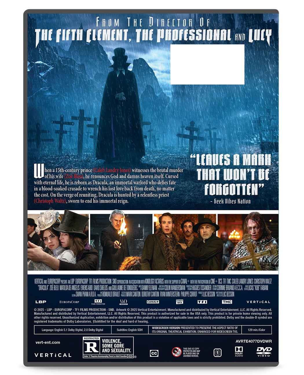 Dracula (DVD) Vertical Entertainment, Action - Walmart.com