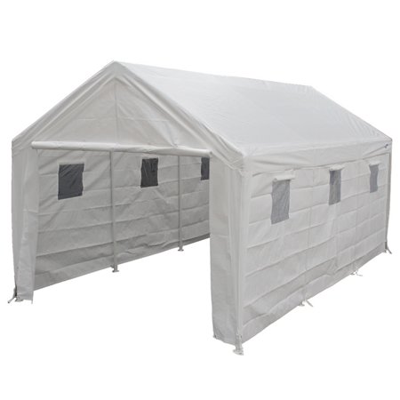 King Canopy Hercules 10 X20 Enclosed Snow Load Carport Canopy