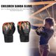 thumbnail image 5 of Almohadilla de cuero para perforación de pared almohadilla de boxeo escudo para patadas (-) negro y naranja, 5 of 9