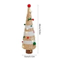 thumbnail image 3 of Christmas Decorations Indoor Christmas Tree Ornaments Creatives Woven Christmas Decorations Home Decor Fireplace Decorations Christmas Trees with Lights, 3 of 8