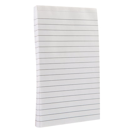 Notepad Paper Refill - Aluminum Notepad Refill - Lined
