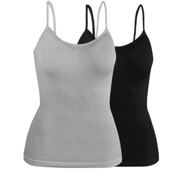 Set De Dos Blusas Mujer Tirantes Unitalla Casual Blusa Crop Top Dama