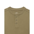 thumbnail image 2 of Wonder Nation Boys Short Sleeve Henley T-Shirt, Sizes 4-18, 2 of 3