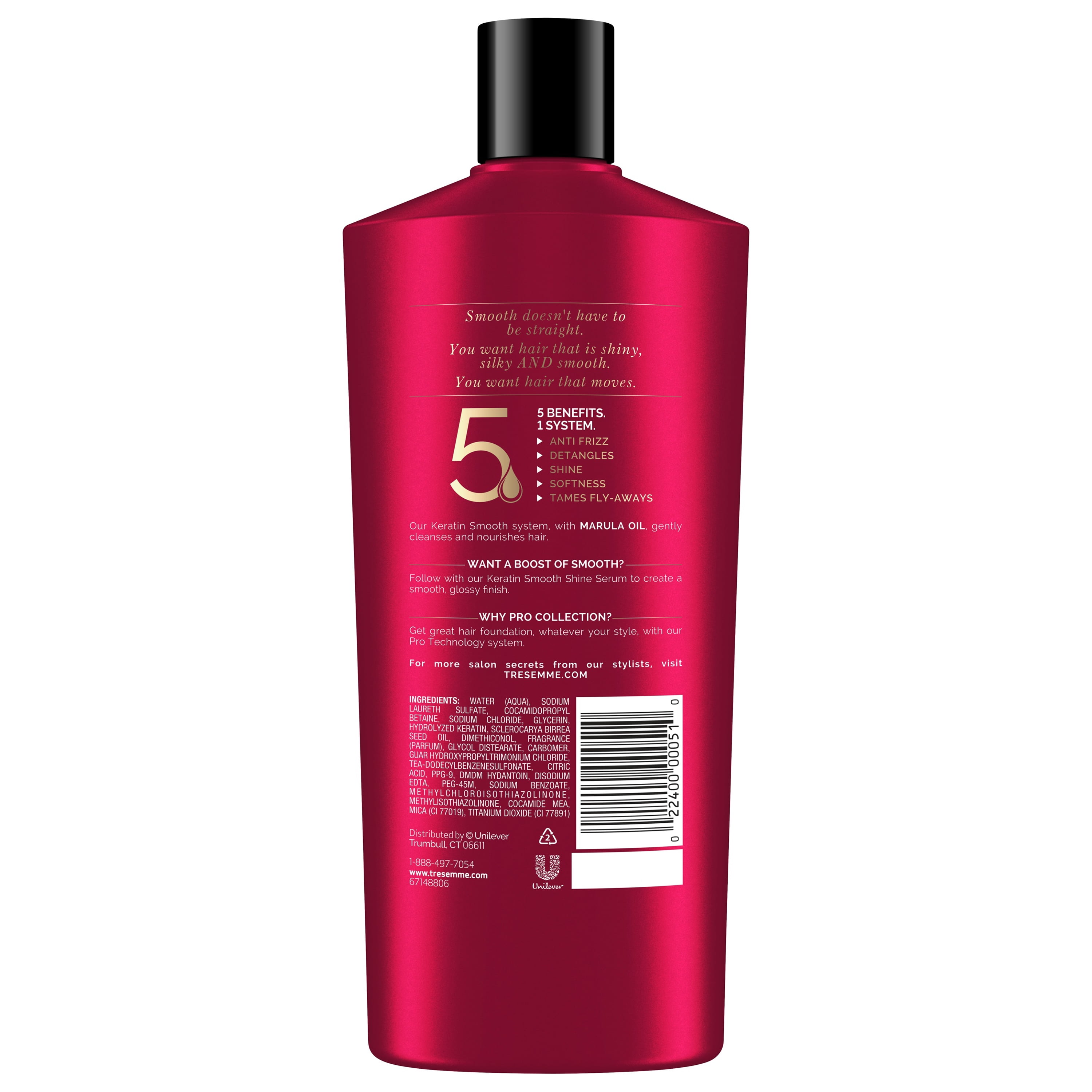 Tresemmé Keratin Smooth Shampoo And Conditioner 22 Oz Twin Pack