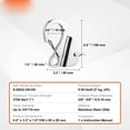thumbnail image 3 of Boat Hook 304 Stainless Slide Quick Release Knotless System 3/8" 5/8" Boat Rope, 3 of 8